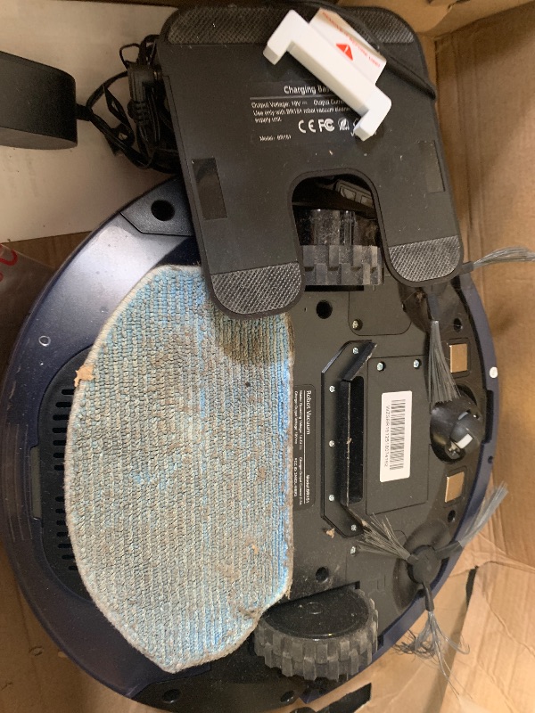 Photo 1 of ZCWA Robot Vacuum and Mop Combo,2.4GHz WiFi Link Vacuum Robot,4 Cleaning Mode Robotic Vacuums Cleaner,APP/Remote Aspiradora Robot,Self-Charging Robot Vacuum for Pet Hair,Stains,Carpets,Corner