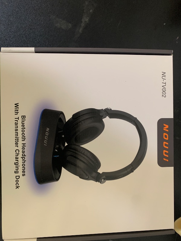 Photo 1 of Wireless Headphones for TV Watching, TV Headphones Wireless for Seniors with Transmitter Charging Base, Over ear Bluetooth Headset No Audio Delay, HIFI Stereo, 65H Playtime, Gifts for Parents/Elderly