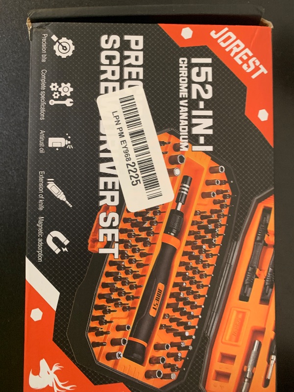 Photo 1 of 
52-in-1 chrome vanadium screwdriver set
