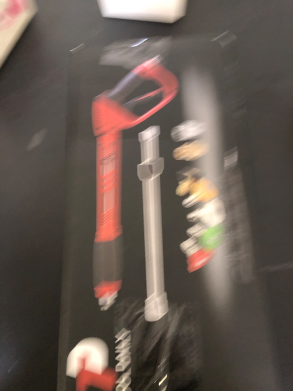 Photo 1 of Tool Daily Deluxe Pressure Washer Gun, with Replacement Wand Extension, 5 Nozzle Tips, M22 Fitting, 40 Inch, 5000 PSI