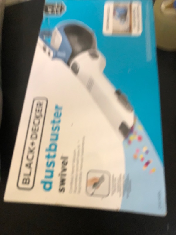 Photo 1 of BLACK+DECKER dustbuster AdvancedClean Cordless Handheld Vacuum, Compact Home and Car Vacuum with Crevice Tool (CHV1410L)