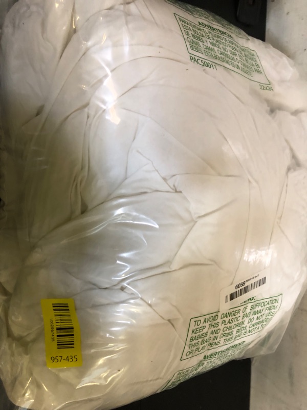 Photo 1 of ELNIDO QUEEN® Feather Comforter Full Size, Filled with Feather and Downfiber, Luxurious All Season Fluffy Duvet Insert, Ultra Soft Hotel Collection 100% Cotton Cover Bed Comforter, White 82x86 Inch
