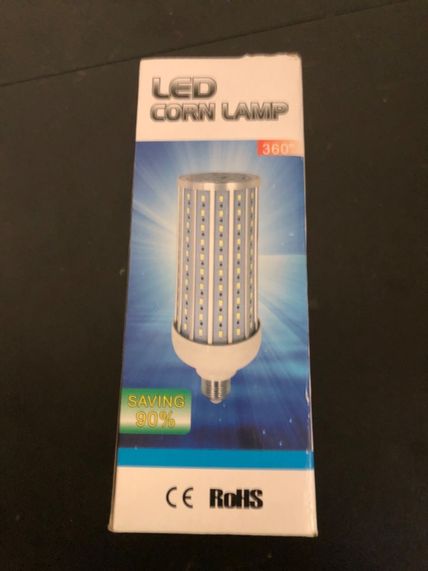 Photo 1 of FanNicoo LED Corn Light Bulb 500W Equivalent 60W 5500Lumen 6500k E39 Mogul Base LED Corn Bulb Large Area Cool Daylight White Corn Lamp for Indoor Outdoor Garage Warehouse Factory Workshop
