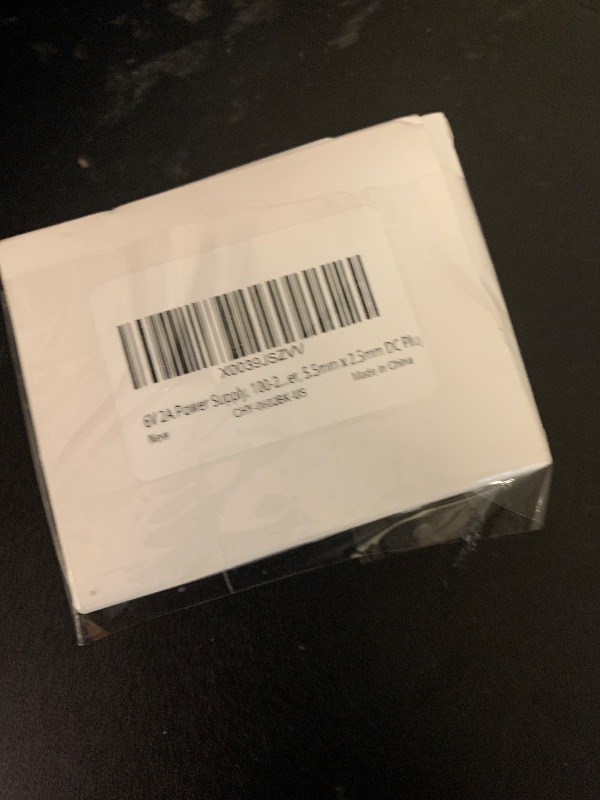 Photo 1 of 6V DC Power Supply 2A Universal AC Adapter, 100-240V 50/60Hz 6 Volts 2 Amp Transformer, DC 6V Power Cord, 5.5mm x 2.5mm Plug
