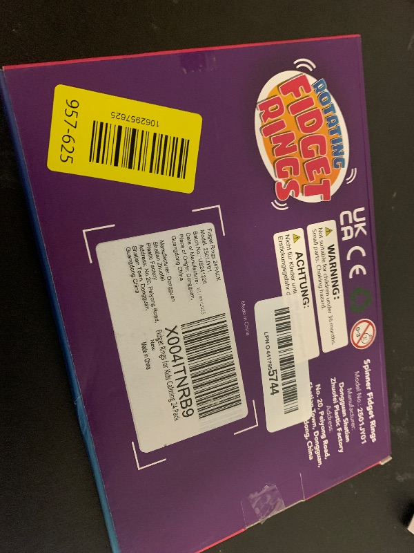 Photo 1 of Fidget Toys Sensory Rings for Kids: 24 Pack Goodie Bags Stuffers for Kids - Quiet Stress Toys for Autism Calming - Fun Fidgets for Classroom Prizes Stocking Stuffers