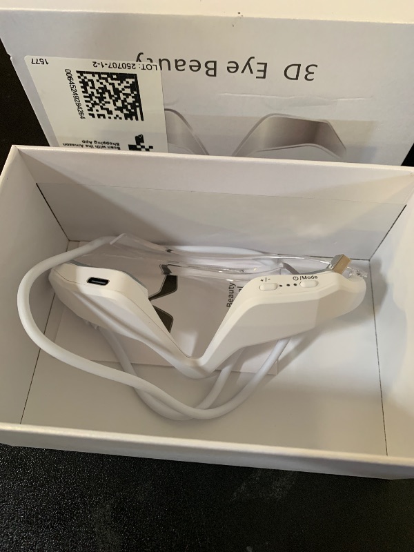 Photo 1 of Qcccmyy Under Eye Red Light Therapy Device, Red Light Therapy Glasses for Eyes Light-Weight Eye Massager for Reducing Dark Circles and Puffiness, Smoothing Fine Lines