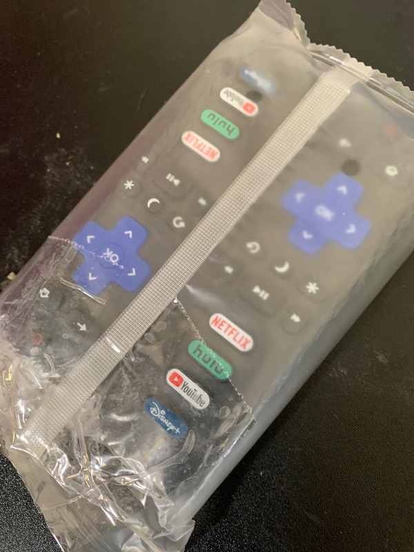 Photo 1 of (Pack of 2) Replacement Remote Control Only for Roku TV, Compatible for TCL Roku/Hisense Roku/Onn Roku/Sharp Roku/Element Roku/Westinghouse Roku/Philips Roku Smart TVs (Not for Roku Stick and Box)