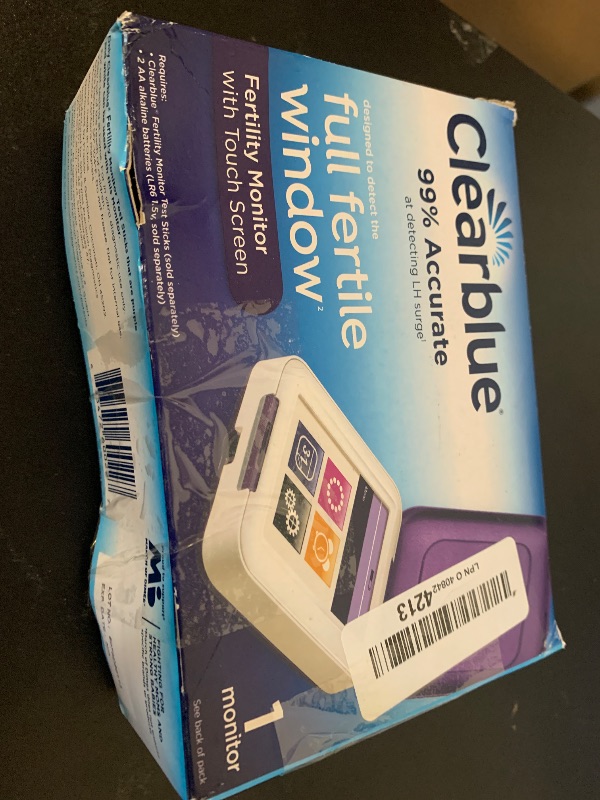 Photo 1 of Clearblue Fertility Monitor, 1 Touch-Screen Monitor, 1 Ct