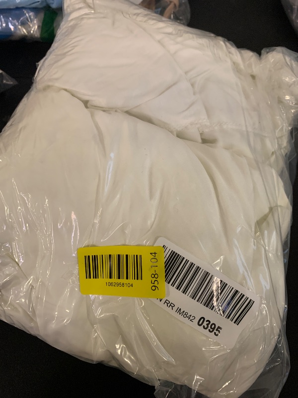 Photo 1 of 10 ft x 10 ft Wrinkle Free Ivory Backdrop Curtain for Wedding Parties, Polyester Ivory Photo Backdrop Drapes 2 Panels 5x10ft for Baby Shower Photoshoot Engagement Birthday Party Photography Background