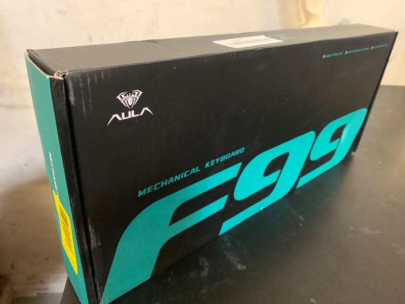 Photo 1 of AULA F99 Wireless Mechanical Keyboard,Tri-Mode BT5.0/2.4GHz/USB-C Hot Swappable Custom Keyboard,Pre-lubed Linear Switches,RGB Backlit Computer Gaming Keyboards for PC/Tablet/PS/Xbox
