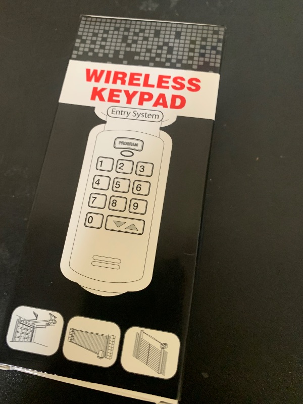 Photo 1 of 1 for Genie Garage Door Opener Keypad, Compatible with Genie Garage Door Openers, for Model GK-R 37332R GK-BX GWKP, GWK-IC, ACSDG, ACSDA1, ACSD1G