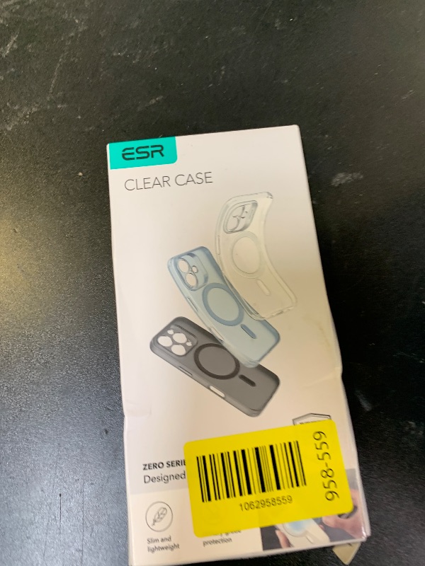 Photo 1 of ESR for iPhone 16 Pro Case, Compatible with MagSafe, Camera Protection, Shockproof Thin Cover, Resists Yellowing and Scratches, Magnetic Phone Case for iPhone 16 Pro, Zero Series, Desert Titanium Ring