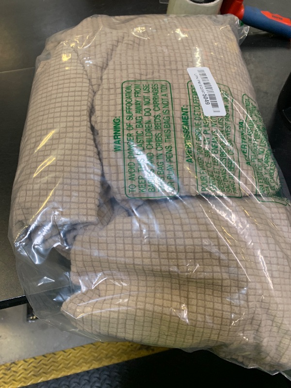 Photo 1 of hyha Waterproof Couch Cushion Covers for Pets, Non Slip Sofa Seat Cover for Dogs Washable, Soft Thick Stretch Jacquard Fabric, Sofa Slipcovers with Elastic Bottom (1 Chaise+2 Seater, Taupe)