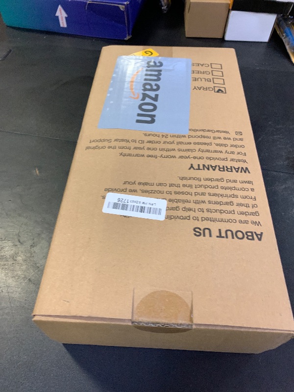 Photo 1 of Coil Hose 50FT EVA Coil Garden Hose With 3/4'' Brass Connector Coiled Water Hose Lightweight And No Kink Includes 7 Patterns Spray Nozzle For Outdoors Lawn Watering Car Washing