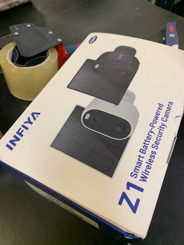 Photo 1 of INFIYA Security Cameras Wireless Outdoor-Solar&Battery Powered 2K 2.4G Cameras for Home Security, Instant Alert, AI Human Detection, Color Night Vision, 2-Way Talk, SD Storage, Work with Alexa, Z1 4P