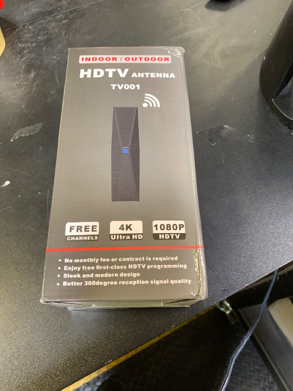 Photo 1 of 2025 TV Antenna Indoor/Outdoor,1000+ Miles Long Range Antenna for Smart TV with 360° Signal Strongest Booster, HD Digital Antenna for All TVs Supports Local Channels 1080P 4K.