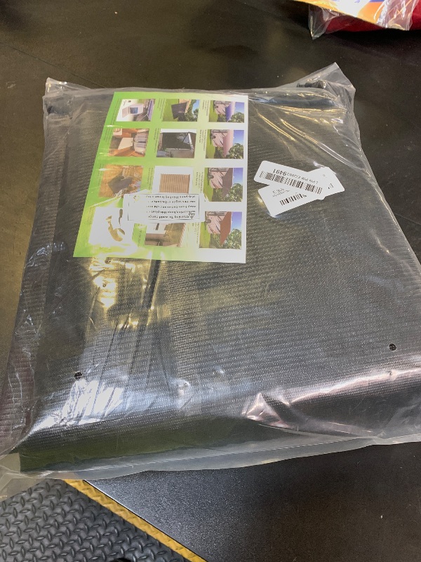Photo 1 of Dulepax RV Awning Shade Screen with Zipper 8'X8'3'' -Second Generation RV Awning Screen Significantly Improves Shadew and Privacy.Universal RV Awning Sun Shade Screen with Complete Kits
