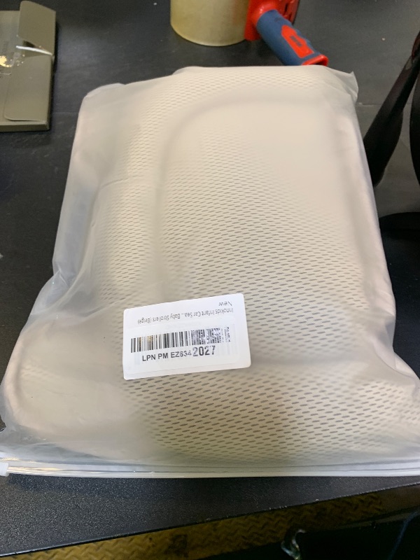 Photo 1 of Infant Car Seat Insert, Car Seat Head and Body Supports for Babies, Soft Car Seat Insert Cushion Pad Suit for Infant Car Seats and Baby Strollers(Beige)