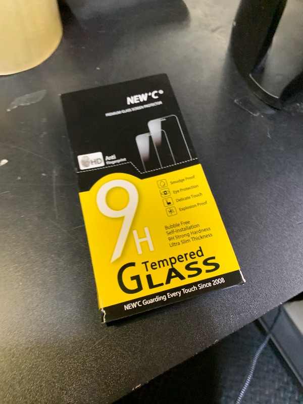 Photo 1 of NEW'C 3X for iPhone 15 Pro Max Screen Protector (6.7 inches)+ 3X Camera Lens Protector, Sensor Protection, Case Friendly Tempered Glass Film + Dust Plug- Easy Installation Tool Include