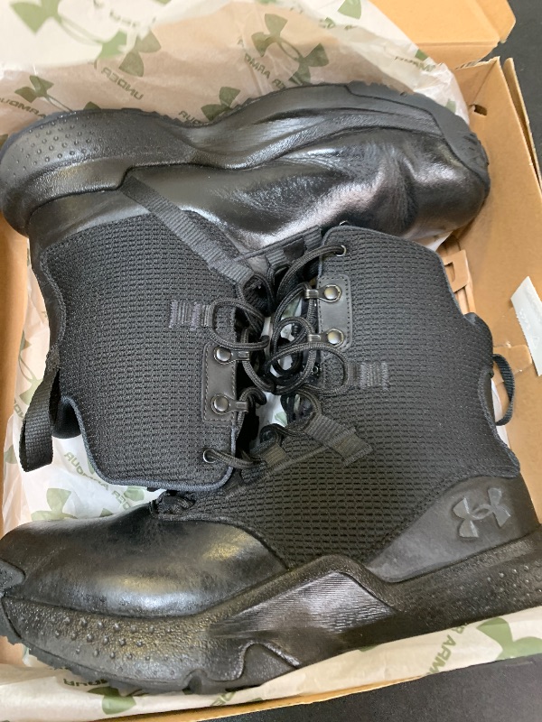 Photo 1 of Under Armour Men's Charged Valsetz, (001) Black/Black/Jet Gray, 9.5, US