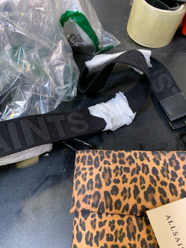 Photo 1 of AllSaints Ezra Rec Crossbody, Carcle Leopard