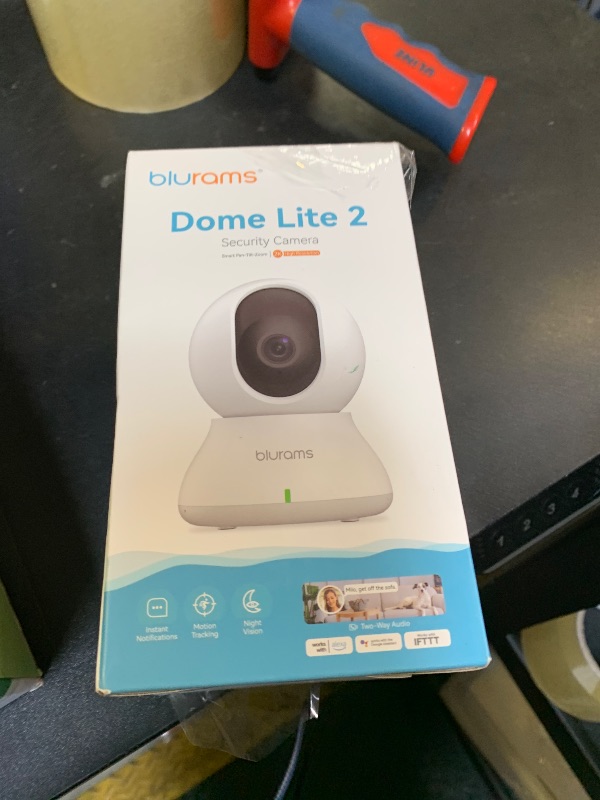 Photo 1 of blurams Indoor Camera 2K, Cameras for Home Security 5G&2.4GHz, 360° Pet Camera w/Motion Tracking, Phone App, 2-Way Audio, IR Night Vision, Siren, Works with Alexa & Google Assistant