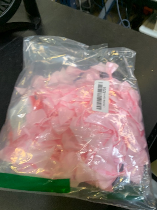 Photo 1 of 100 PCS Bows for Gift Wrapping, 2.75" Satin Ribbon Bows with Double-Sided Tape, Small Bows for Crafts, Bow Decor, Mini Bows Decorations for Party Baby Shower Birthday Wedding (Pink)