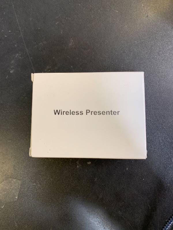 Photo 1 of Wireless Presentation Clicker Rechargeable, Finger Ring Powerpoint Clicker with Red Laser Pointer, Presenter Remote PPT Clicker for Powerpoint Presentations for Mac Computer Laptop