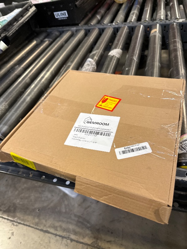 Photo 1 of 12.75" Microwave Plate Replacement for WB49X10129 GE Microwave Glass Plate, LG 3390W1A027A and Kenmore Microwave Glass Plate 1B71961H Compatible With WP8172138 12 3/4 inch Whirlpool Microwave Plate