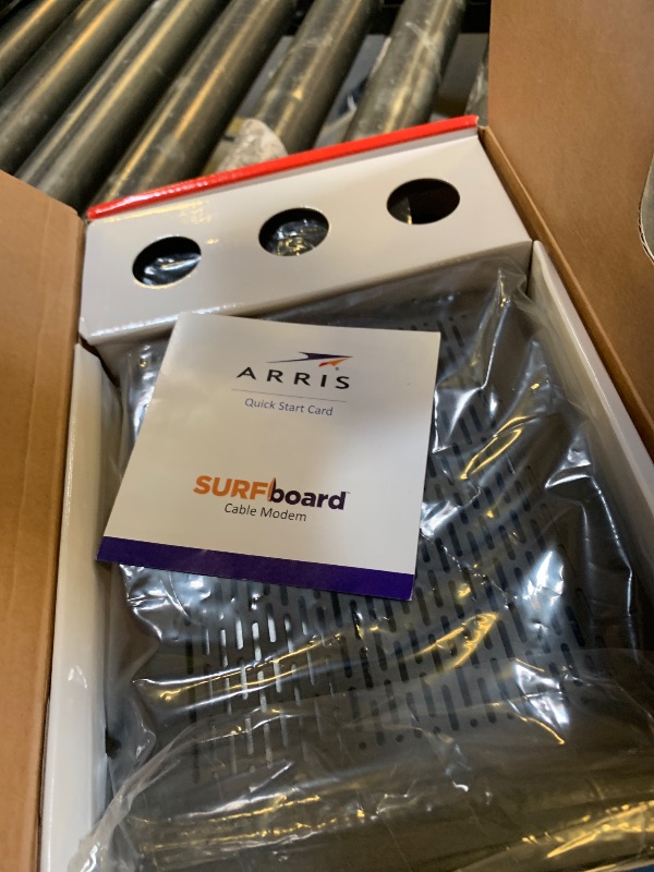 Photo 1 of ARRIS (T25) - Cable Modem - Fast DOCSIS 3.1 Gigabit Cable Modem , Comcast Xfinity Internet & Voice , Two 1 Gbps Ports, 800 Mbps Max with Xfinity Plan