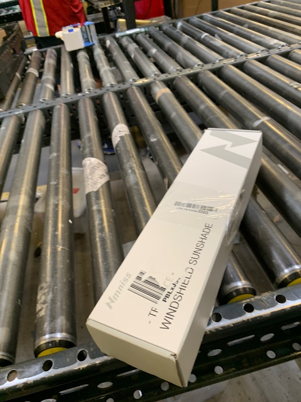 Photo 1 of [2025 Upgrade] Nmoiss Windshield Sun Shade Umbrella - [Vinyl Coating Heat Shield] Protect Car from Sun Rays & Heat Damage Keep Cool and Protect Interior, Spring Structure Edge Medium 56" L x 31" W