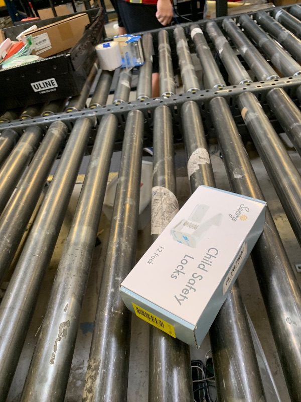 Photo 1 of 12 Pack Cabinet Locks Child Safety | Baby Safety Cabinet Locks NO Drilling 3M Adhesive Baby Proof Drawer Lock Child proofing cabinets latches for Kids Latch for Drawers & Door Child Safety Locks