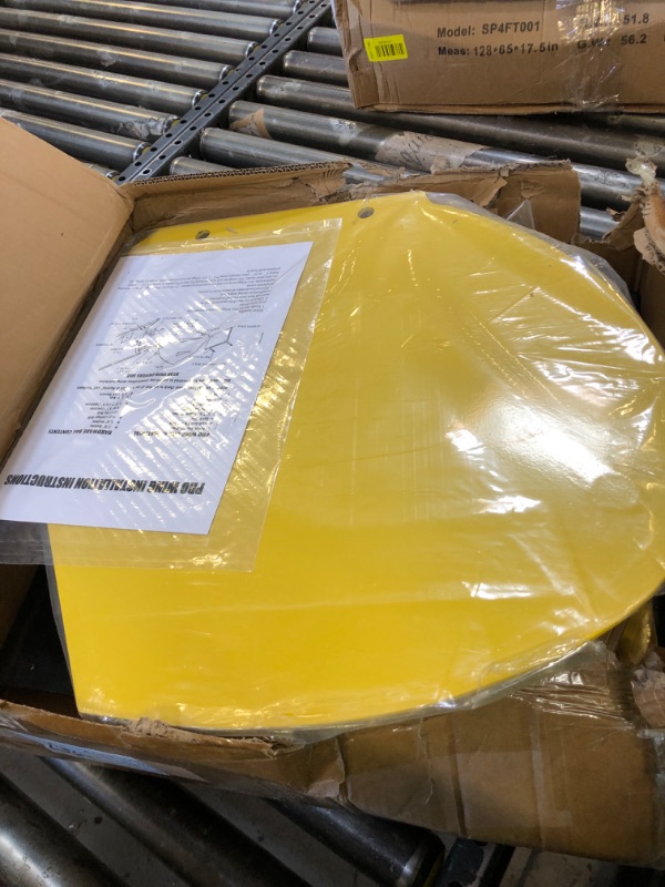 Photo 1 of SEASAIL PW22 Yellow Snow Plow Pro-Wing Blade Extenders Extensions Suitable for Meyer Western Boss Snowplow Blade Extenders(Universal) Set of 2