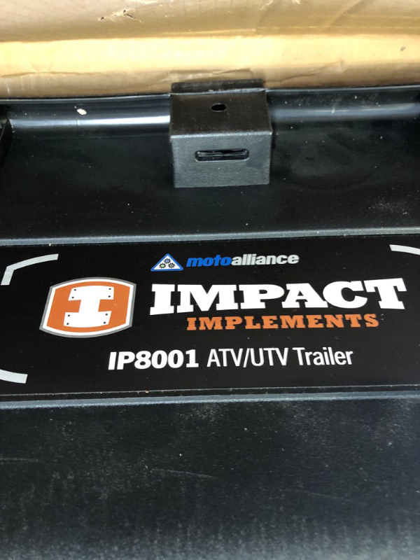 Photo 1 of Impact IMPLEMENTS® 1500lb Poly Tub Utility Cargo Trailer for ATV's, UTV's, & Garden Tractors from a USA Offroad Company. Includes Optional 2" Coupler, 18" x 8" Tires, and Pivoting Feature.

