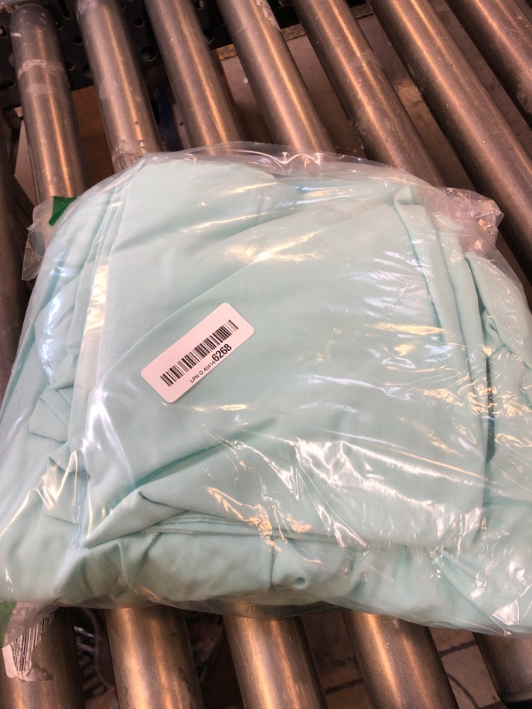 Photo 1 of Duvet Cover Queen Size Set - Extra Soft Queen Size Duvet Cover 90 x 90 with 2 Pillow Shams - Hotel Luxury Easy Care and Fade Free w/Zipper Closures & Ties - Comfy Breathable Bedding Set (Spa Blue)