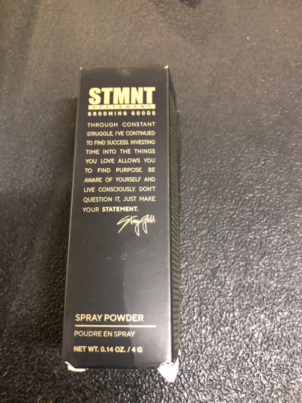 Photo 1 of STMNT Grooming Goods Spray Powder, 0.14 oz | Extra Matte Finish | Added Texture and Grip | Super Lightweight Formula | Fuller Feeling Hair