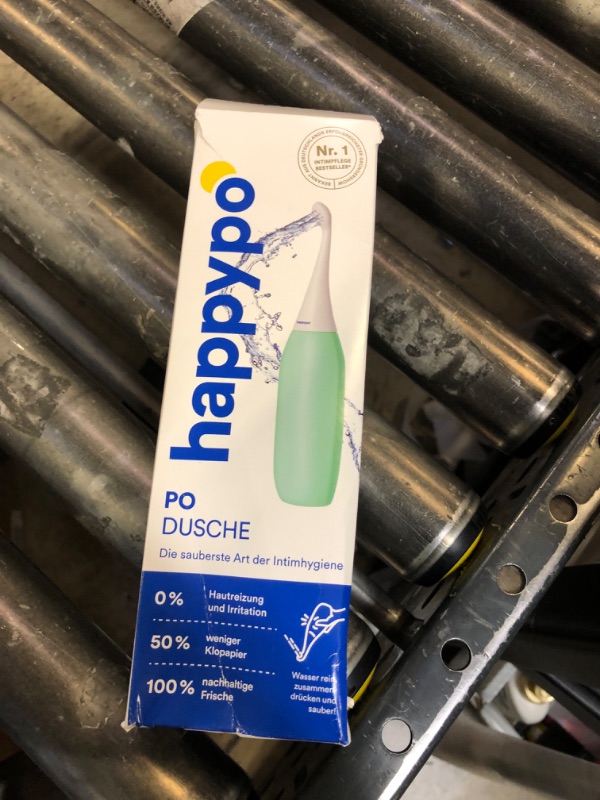Photo 1 of HappyPo The Original Portable Bidet - 300ml Peri Bottle for Moms, Women, and Anyone on The Go - Easy-Bidet 2.0 for Postpartum Care, Travel, Personal Hygiene - Poop Cleaning and Feminine Care (Mint)