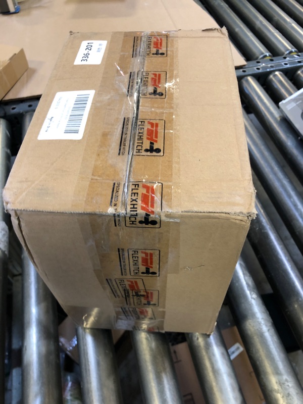 Photo 1 of FlexHitch Gooseneck Ball to 5th Wheel Adapter, 1.5" Raised, Heavy Duty Reinforcing Ribs Structure, for Tractor or Trailer Fifth Wheel, Anti-tilt PU Washer and 5th Wheel Lube Plate Included