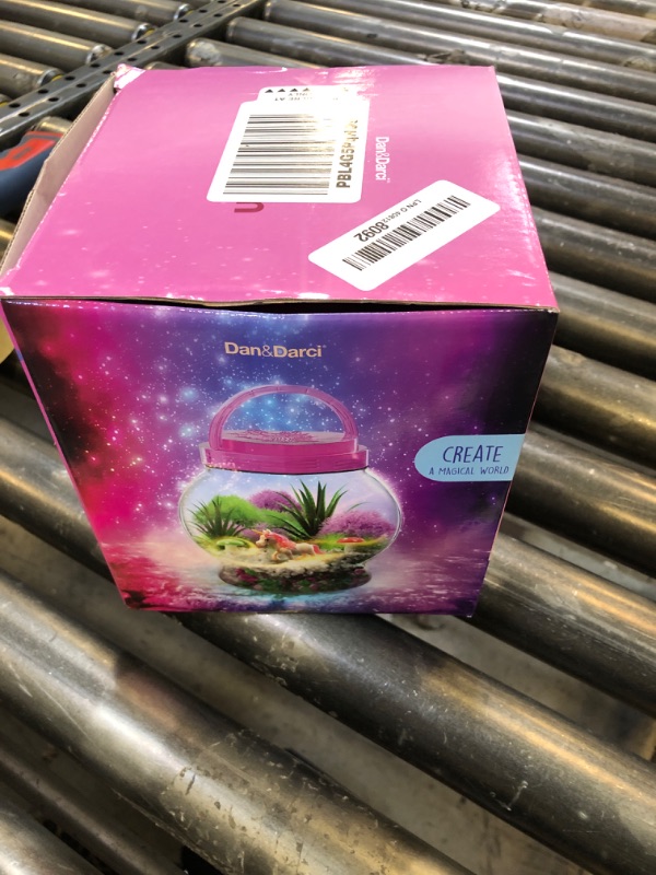 Photo 1 of Dan&Darci Light-Up Unicorn Terrarium Kit for Kids - Kid Birthday Gifts - Best Unicorn Toys & Activities Kits Presents - Arts & Crafts for Little Girls & Boys Age 4 5 6 7 8-12 Year Old Girl Gift