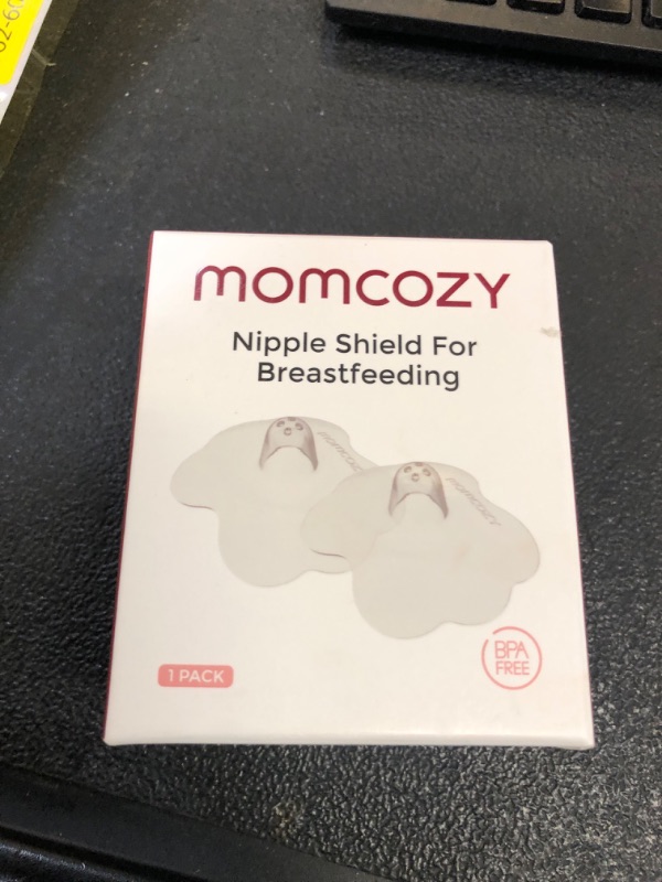 Photo 1 of Momcozy Nipple Shield, Floral Contact Nipple Shield for Breastfeeding Moms with Flat or Inverted Nipples, Made Without BPA/BPS (1 Pair, 20mm)