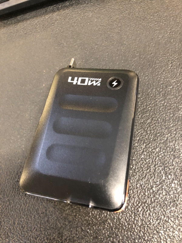 Photo 1 of Retractable USB C Charger Block,40W PD Fast Charging M3-FAST CHARGER Black
