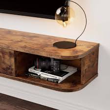 Photo 1 of floating tv stand round