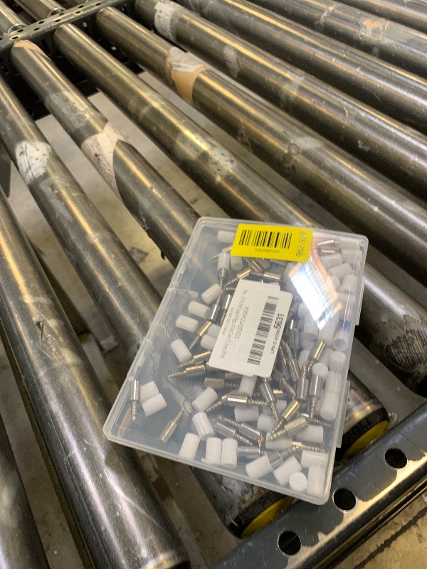 Photo 1 of TYHBO 70 Pcs Self-Tapping Screws Cabinet Laminate Support, Shelf Pegs, Cabinet Shelf Pegs,Shelf Support Pegs,Bookshelf Pegs, Shelf Pins(Silvery White)