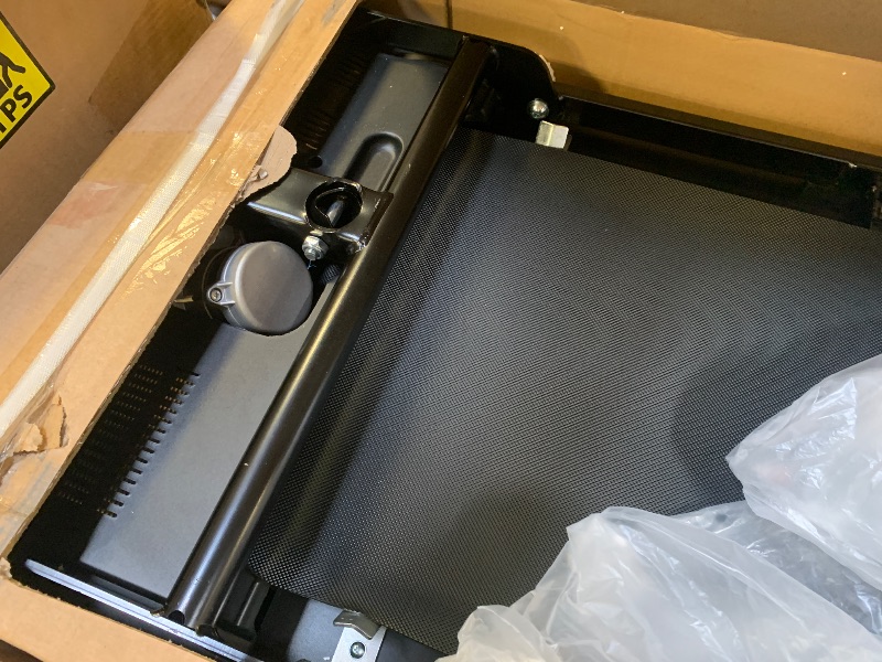 Photo 1 of PACEROCKER Walking Pad Treadmill with 12% 9-Level Auto Incline, 450 lbs Capacity Bluetooth Speaker Under Desk Treadmills for Home Hiking, 5 MPH, Blue