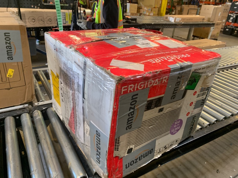 Photo 1 of Frigidaire 12,000 BTU Window Air Conditioner with Remote Control, Cools Up to 550 Sq. Ft., Quiet Operation, Eco Mode, 3 Fan Speeds, Auto Restart, White
