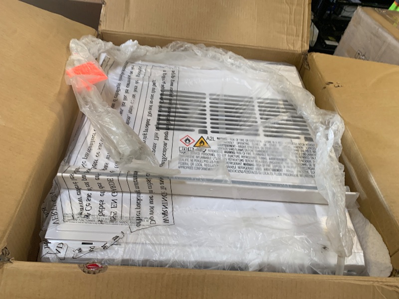 Photo 1 of Frigidaire 12,000 BTU Window Air Conditioner with Remote Control, Cools Up to 550 Sq. Ft., Quiet Operation, Eco Mode, 3 Fan Speeds, Auto Restart, White