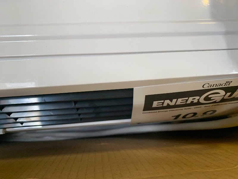 Photo 1 of Frigidaire 12,000 BTU Window Air Conditioner with Remote Control, Cools Up to 550 Sq. Ft., Quiet Operation, Eco Mode, 3 Fan Speeds, Auto Restart, White