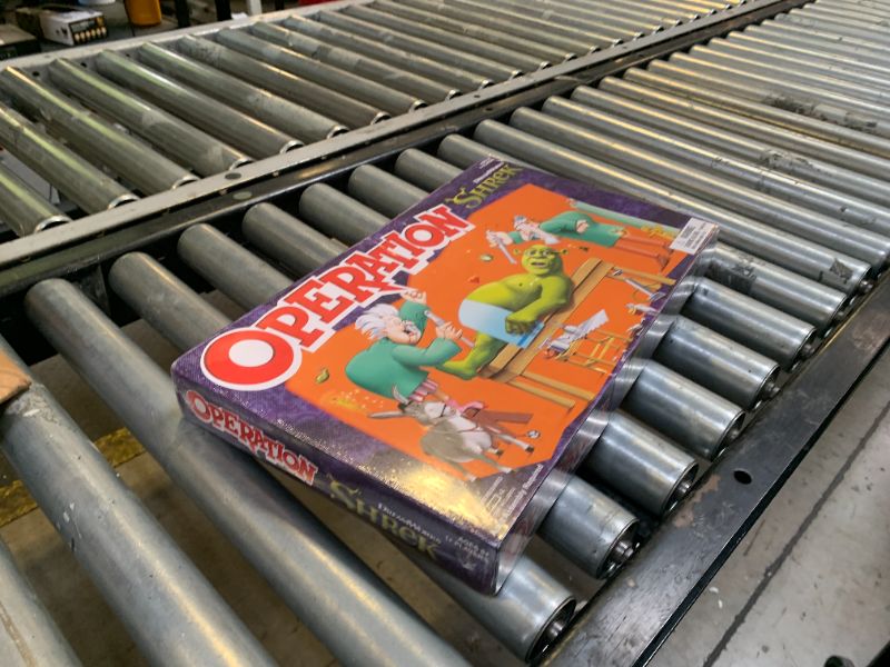 Photo 1 of -FACTORY SEALED- Operation: Shrek Board Game, Featuring 12 Custom Shrek “Funatomy” Pieces from Pixie Bites to Pain in The Butt Donkey, Classic Electronic Remove The Objects or Get The Buzzer Game, Officially Licensed