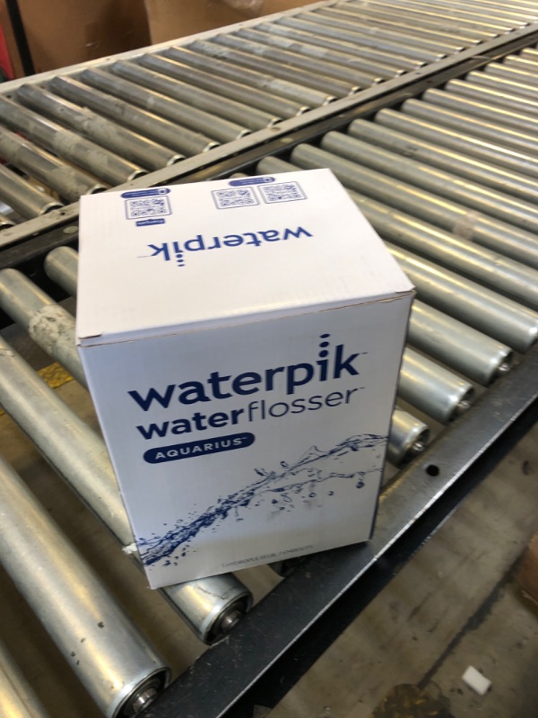 Photo 1 of Waterpik Aquarius Water Flosser For Teeth Cleaning, Gums, Braces, Dental Care, Electric Power With 10 Settings, 7 Tips For Multiple Users And Needs, ADA Accepted, White WP-660, Packaging May Vary