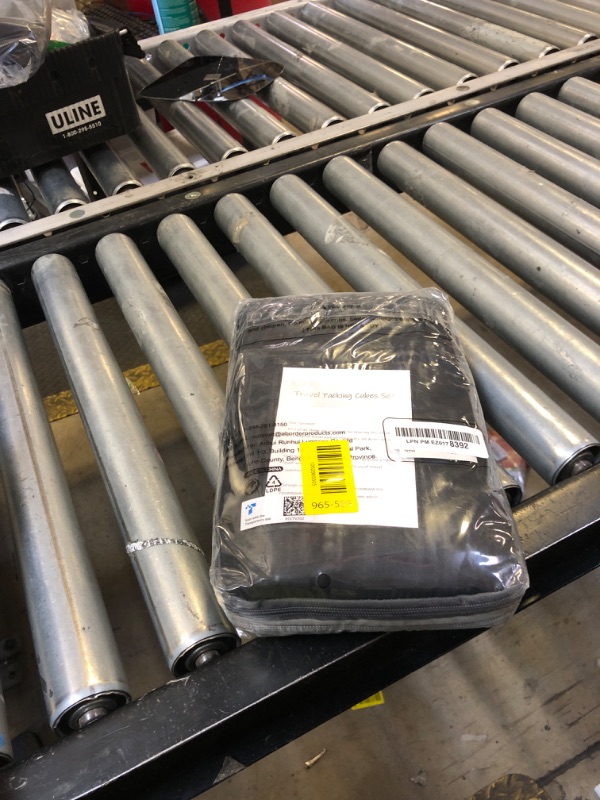 Photo 1 of 10 Set Compression Packing Cubes for Travel Essentials,Compressible Expandable Packing Cubes for Suitcase,OlarHike Luggage Organizer Bags for Travel,Handy Helper for Organizing Clothes(Black)